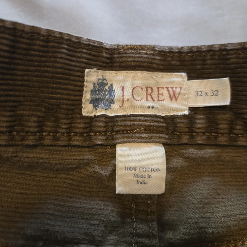 J. Crew Olive Brown Corduroy Pants